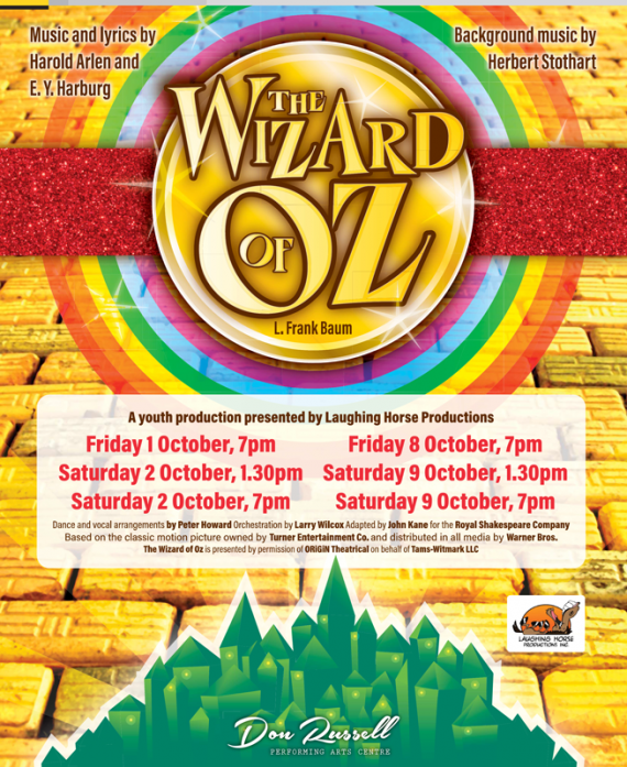 The Wizard of Oz (Youth Musical) - October 1-9, 2021